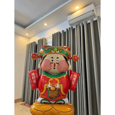 Bong bóng màng nhôm ông Thần Tài size lớn - Trang trí Tết 2.024, giá ưu đãi 139.900₫ 5 Bong bóng màng nhôm ông Thần Tài size lớn - Trang trí Tết 2.024, giá ưu đãi 139.900₫ 5
