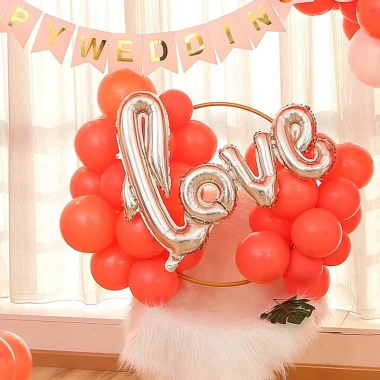 Bóng chữ LOVE LED trang trí phòng cưới kỷ niệm - Chữ liền giá chỉ 18.750 VND 2