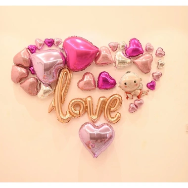 Bóng chữ LOVE LED trang trí phòng cưới kỷ niệm - Chữ liền giá chỉ 18.750 VND 3