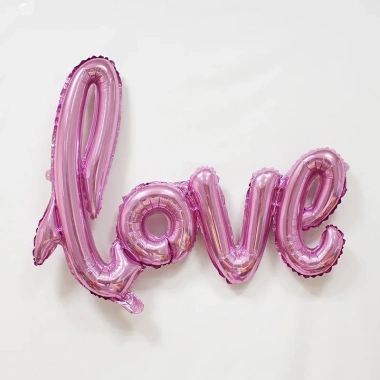 Bóng chữ LOVE LED trang trí phòng cưới kỷ niệm - Chữ liền giá chỉ 18.750 VND 7