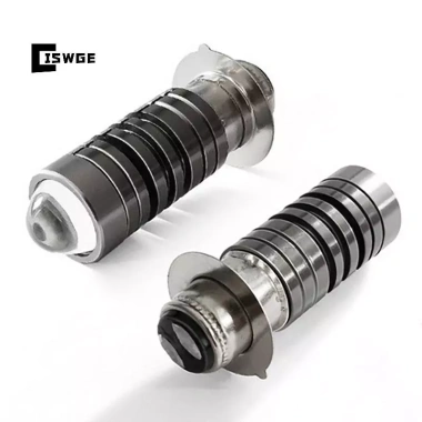 Bóng đèn pha LED 12V P15D H6 PX15D hai màu – Đèn pha xe máy, xe tay ga 54.000₫
