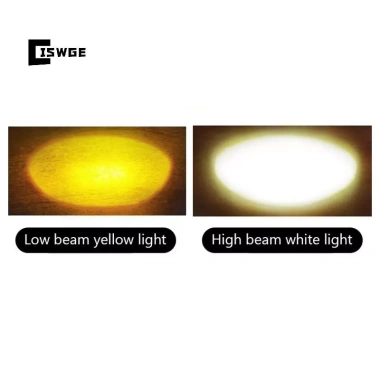 Bóng đèn pha LED 12V P15D H6 PX15D hai màu – Đèn pha xe máy, xe tay ga 54.000₫