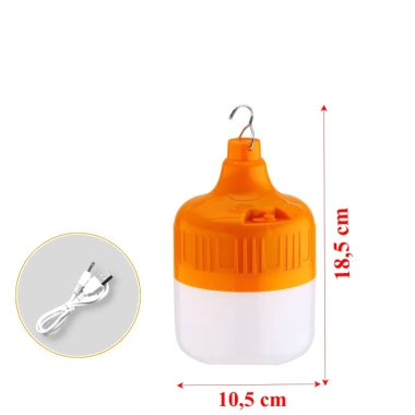 Bóng đèn tích điện 200W chống nước, sạc USB tiện lợi - Giá chỉ 43.000₫ 5 Bóng đèn tích điện 200W chống nước, sạc USB tiện lợi - Giá chỉ 43.000₫ 5