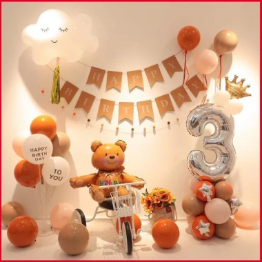 Bóng Hình Gấu Cute 4D Ngồi Được - Trang Trí Sinh Nhật Hot, Giá chỉ 19,950₫ 3 Bóng Hình Gấu Cute 4D Ngồi Được - Trang Trí Sinh Nhật Hot, Giá chỉ 19,950₫ 3