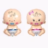 Bóng kiếng tráng nhôm hình em bé – Đèn trang trí nhẹ, bền, giá chỉ 4.800đ giảm mạnh 2