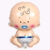 Bóng kiếng tráng nhôm hình em bé – Đèn trang trí nhẹ, bền, giá chỉ 4.800đ giảm mạnh 4