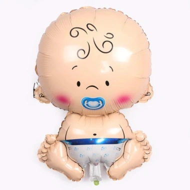 Bóng kiếng tráng nhôm hình em bé – Đèn trang trí nhẹ, bền, giá chỉ 4.800đ giảm mạnh 4
