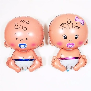 Bóng kiếng tráng nhôm hình em bé – Đèn trang trí nhẹ, bền, giá chỉ 4.800đ giảm mạnh 5