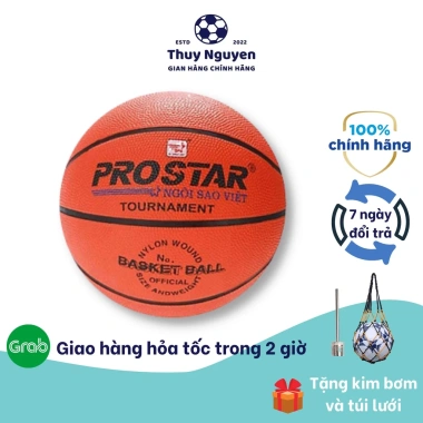 Bóng Rổ PROSTAR GERUSTAR Size 5-6-7 kèm Kim Bơm và Lưới - Giá ưu đãi 145.000₫ 2 Bóng Rổ PROSTAR GERUSTAR Size 5-6-7 kèm Kim Bơm và Lưới - Giá ưu đãi 145.000₫ 2