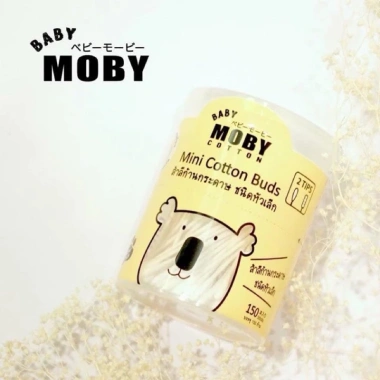 Bông tăm MOBY Thái Lan cho bé 150 cái hũ - An toàn, mềm mại, giá ưu đãi 65.000₫ 3 Bông tăm MOBY Thái Lan cho bé 150 cái hũ - An toàn, mềm mại, giá ưu đãi 65.000₫ 3