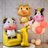 Bóng Tráng Nhôm Hình Trâu Hồng Vàng Size Đại - Siêu Đẹp, Giá Ưu Đãi 8.900₫ 8