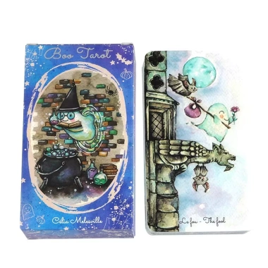 Boo Tarot Celia Melesville 78 Thẻ Tiếng Anh - Bói Số Phận Người Mới Bắt Đầu 3