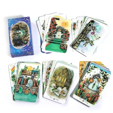 Boo Tarot Celia Melesville 78 Thẻ Tiếng Anh - Bói Số Phận Người Mới Bắt Đầu 4
