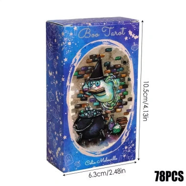 Boo Tarot Celia Melesville 78 Thẻ Tiếng Anh - Bói Số Phận Người Mới Bắt Đầu 7