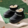 Boot Mario bé gái đi tuyết thêu ren, giày tuyết chống thấm - Giá ưu đãi 369.684₫ 3