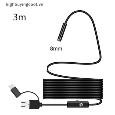 Borescope USB Type-C 3 trong 1 5.5-7-8mm Camera IP68, Kiểm tra nội soi, Giá 120.200₫ 10