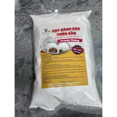 Bột bánh bao trộn sẵn 700gr - Thơm, nở, mềm xốp, giá ưu đãi 65.000đ