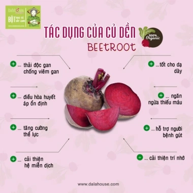 Bột Củ Dền Tự Nhiên 120g Dalahouse - Giá 270k, Dinh Dưỡng, Tăng Cường Sức Khỏe 6