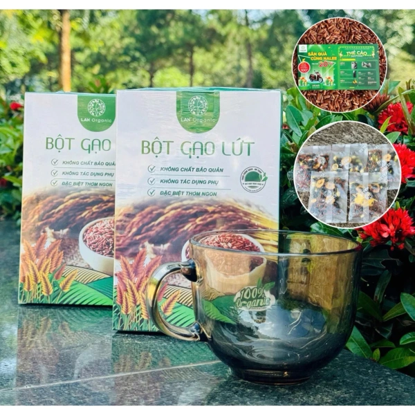 Hướng dẫn pha và sử dụng bột gạo lứt Thuận Thái 950gr trong thực đơn giảm cân