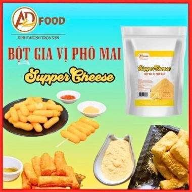 Bột gia vị phô mai Super Cheese - Hương vị béo thơm, giảm giá 18.100 VND, phù hợp mọi món 2