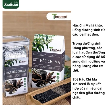 Bột Hắc Chi Ma 450g TiniSeed Xanh Sam - Giảm Cân Tăng Năng Lượng, Giá 431.250₫ 2