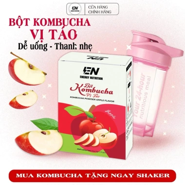 Bột Kombucha Vị Táo 5g - Dễ Uống, Thanh Nhẹ, Giá 50.000 VND Giảm Giá 2