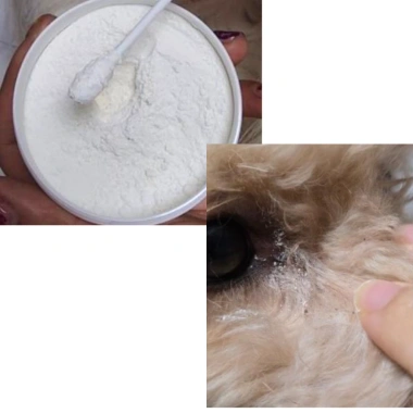 Bột loại bỏ vết rách Pets Buddy 50g + Khăn bông - Mắt tự nhiên Hàn Quốc, giá 509.303 VND