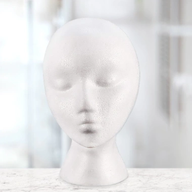 Bọt Mannequin PE Foam Chắc Chắn - Đầu Giá Đỡ Tóc Giả, Giá Ưu Đãi 84.240₫
