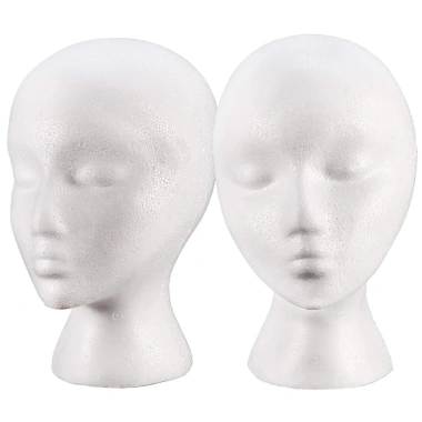 Bọt Mannequin PE Foam Chắc Chắn - Đầu Giá Đỡ Tóc Giả, Giá Ưu Đãi 84.240₫