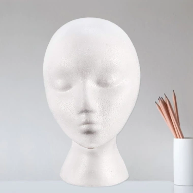 Bọt Mannequin PE Foam Chắc Chắn - Đầu Giá Đỡ Tóc Giả, Giá Ưu Đãi 84.240₫