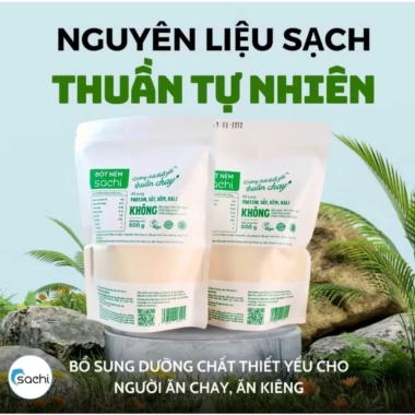 Bột nêm Rau Củ Thuần Chay Sachi 100% sạch, không bột ngọt, không phụ gia 95.000 VND 7