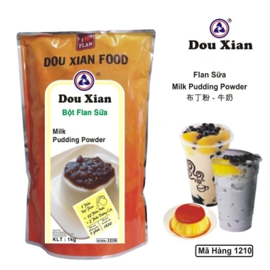 Bột Pudding Douxian 1kg - Giá ưu đãi 225.800 VND, thơm ngon, dễ làm, chất lượng cao 2