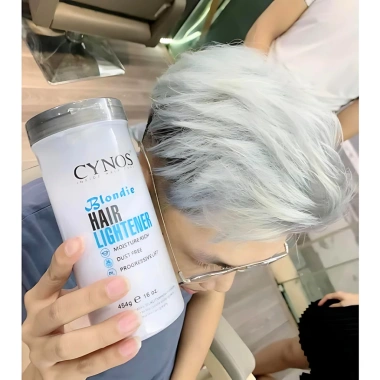 Bột Tẩy Tóc CYNOS 454g Xanh Tím – Tẩy Êm Dịu, Không Nóng, Lên Tông Nhanh, Giảm Hư Tổn, Giá 195k 9