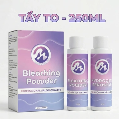 Bột Tẩy Tóc Minzihair Bleaching Powder - An toàn da đầu, tẩy êm không xơ, 140.000₫