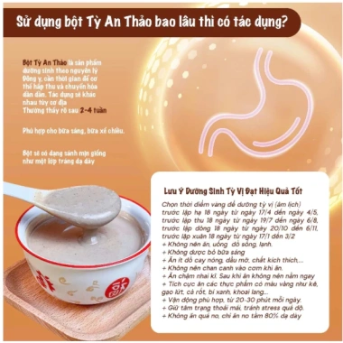 Bột Tỳ An Thảo TINISEED Dưỡng Bổ 450g - Tiêu Hoá Tốt, Ngủ Ngon, Organic 8