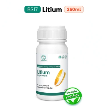 BS17 Litium Vô Gạo Nhanh Giữ Xanh Lá Đòng, Lúa Trổ Thoát Chắc Hạt, Bác Sĩ Cây Xanh, Giá 212.000 (giảm từ 269.240)