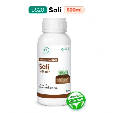 BS20 Sali Xử Lý Đất Nhiễm Mặn - Phục Hồi Cây Nhanh, Tăng Độ Kháng - Giá Ưu Đãi 212.000 VNĐ