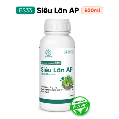 BS33 Siêu Lân AP – Kích rễ lúa, nở bụi đẻ nhánh, hạn chế nghẹt rễ, giá ưu đãi 186,120₫ 9