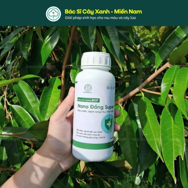 BS37 Nano Đồng Diệt Nấm Khuẩn - Lưu Dẫn Nhanh, Rửa Vườn, Tẩy Rong Rêu - Bác Sĩ Cây Xanh 226k
