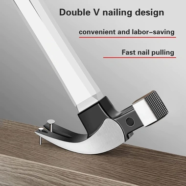 Búa sừng dê đa năng thép carbon, khe cắm đinh 2 tầng, từ tính mạnh, tiện lợi - Giá ưu đãi 88.367₫ 4