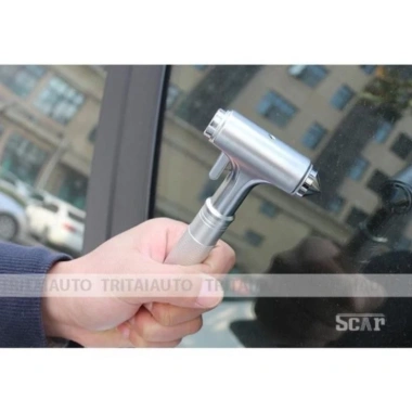 Búa thoát hiểm phá kính ô tô thép carbon không gỉ tặng kính test 160.000₫