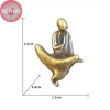Bức tượng đồng N2HAO Wee Pine Thu Nhỏ – Cây giả mini trang trí nội thất và cảnh quan, phong cách hiện đại 9