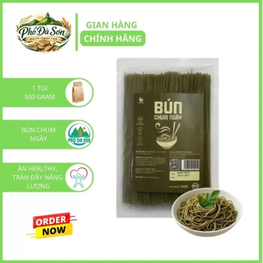 Bún Gạo Lứt Việt Thái 500g Organic – Bún Chùm Ngây, Rau Xanh, Thanh Đạm, Giá 48,800₫