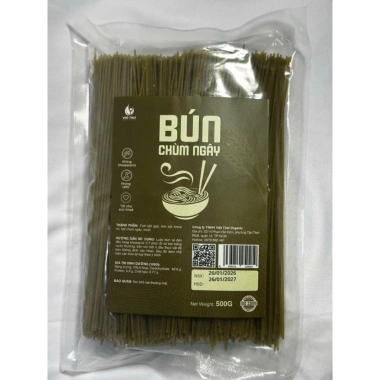 Bún Gạo Lứt Việt Thái 500g Organic – Bún Chùm Ngây, Rau Xanh, Thanh Đạm, Giá 48,800₫