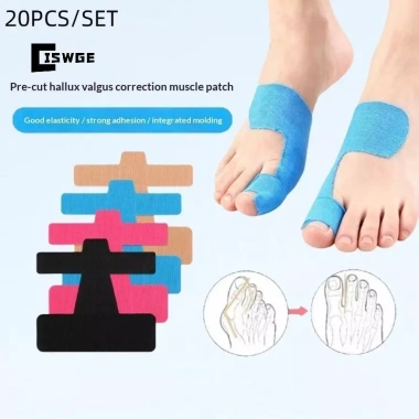 Bunion Corrector 20 Cái - Giảm Đau Băng Thể Thao Bunions & Turf Toe, Miếng Đệm Ngón Chân Lớn, Băng Duỗi Giá 66.000₫ 8