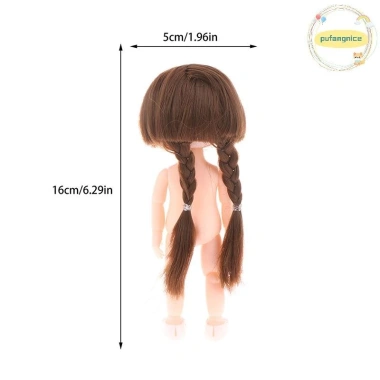 Búp Bê 1/8 Pufangnice 16cm 13 Khớp Di Chuyển, Biểu Hiện Đa Dạng, Giá 56.300 VND