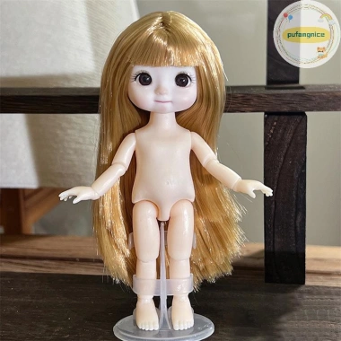 Búp Bê 1/8 Pufangnice 16cm 13 Khớp Di Chuyển, Biểu Hiện Đa Dạng, Giá 56.300 VND