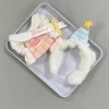 Búp Bê Cotton 10cm Quần Áo Bé Sinh Nhật Dễ Thương Dây Đeo Váy Giá ưu đãi 168k 7