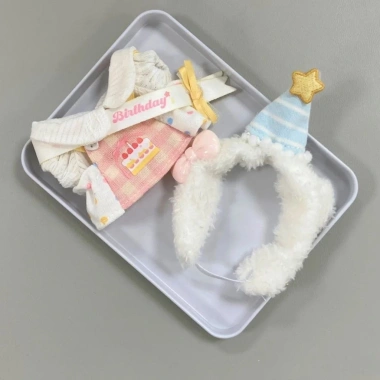 Búp Bê Cotton 10cm Quần Áo Bé Sinh Nhật Dễ Thương Dây Đeo Váy Giá ưu đãi 168k