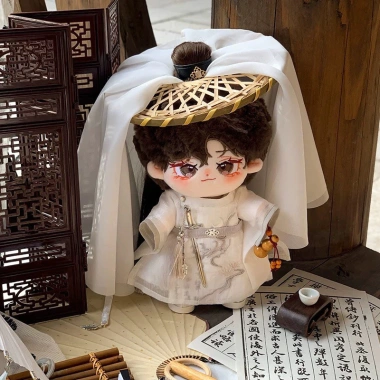 Búp bê Cotton 20cm - Bộ quần áo trẻ em cổ tích, rượu vang, Trung bất tử
